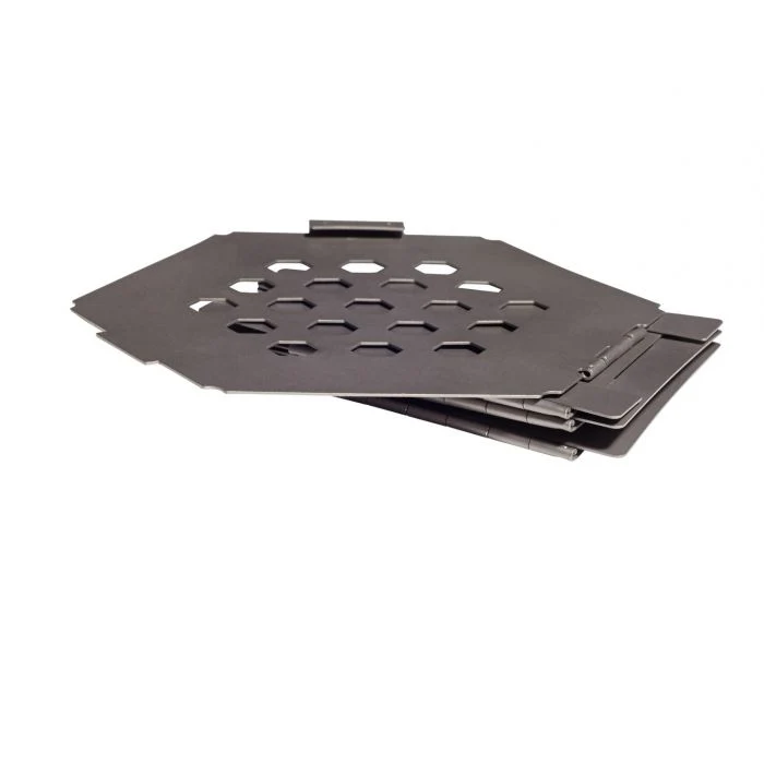 HEXAGON WOOD STOVE - STAINLESS STEEL - Image 4