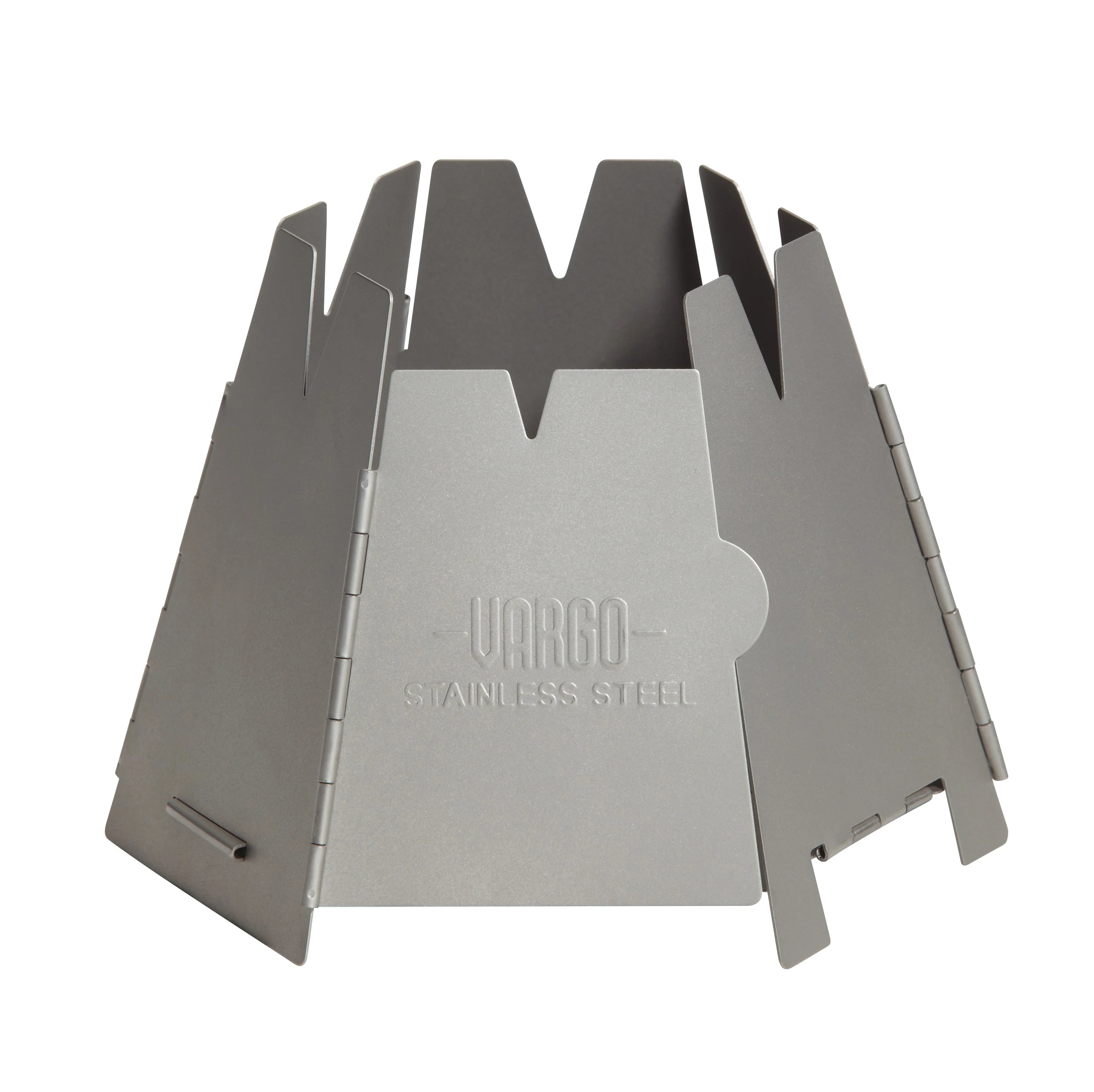 HEXAGON WOOD STOVE - STAINLESS STEEL - Image 6